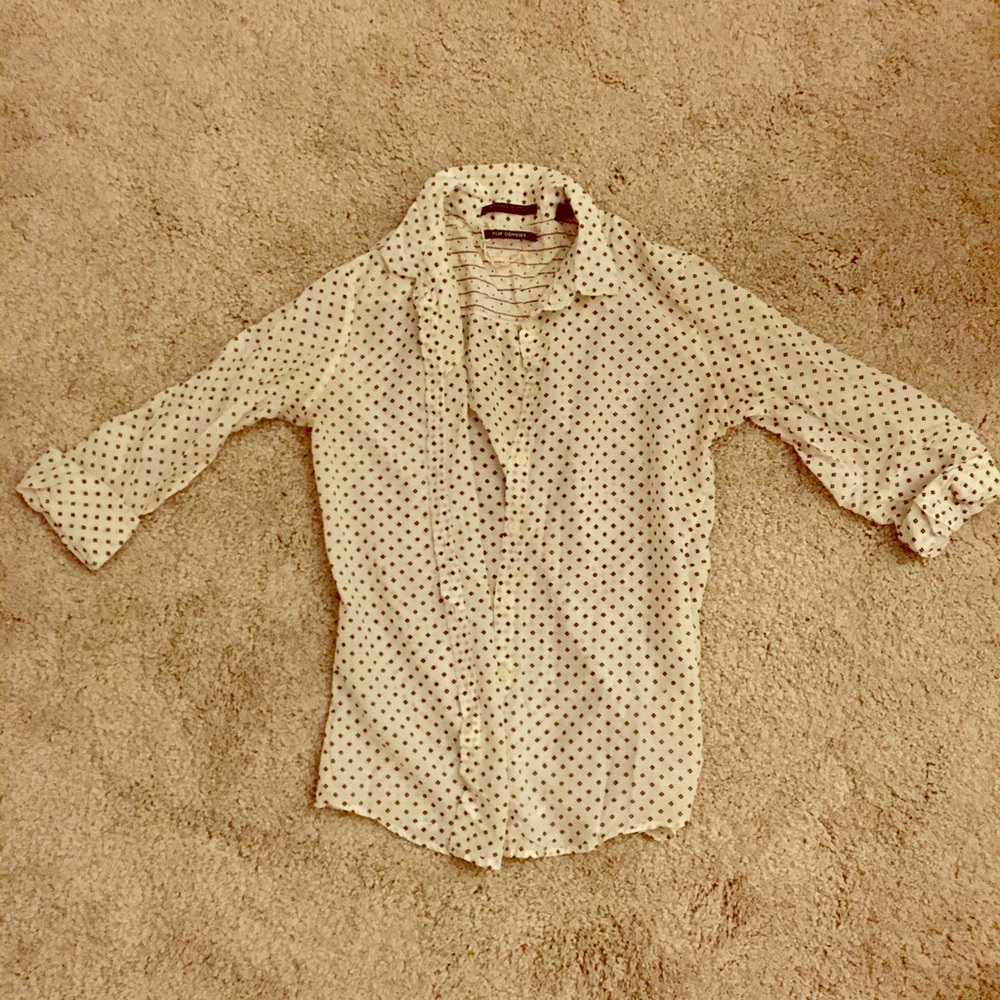 Polka dot button-down, Scotch & Soda
